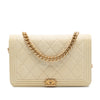 Chanel Quilted Caviar Boy Wallet on Chain Secondhand