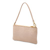 Prada Soft Calf Impunture Diagramme Bow Shoulder Bag Secondhand