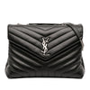Saint Laurent Medium Matelasse Leather LouLou Shoulder Bag Secondhand