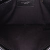 Secondhand Saint Laurent Croc Embossed Leather Uptown Pouch