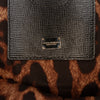 Dolce & Gabbana Large Textured Calfskin Miss Monica Top Handle Bag Secondhand