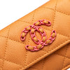 Chanel Quilted Caviar 19 Compact Flap Wallet Secondhand