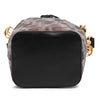 Fendi Mini FF 1974 Embossed Leather Mon Tresor Bucket Bag Secondhand