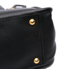 Prada Saffiano Lucido Top Handle Frame Tote Secondhand