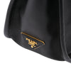 Prada Saffiano Lucido Top Handle Frame Tote Secondhand