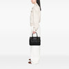 Prada Saffiano Lucido Top Handle Frame Tote Secondhand