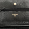Chanel CC Quilted Caviar Wallet on Chain Secondhand