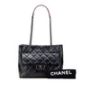 Chanel Small Quilted Glazed Calfskin Duo Color Tote Secondhand