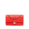Chanel Medium Classic Perforated Lambskin Double Flap Secondhand