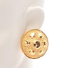 Secondhand Dior Gold Plated Round Clip On Earrings