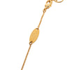 Louis Vuitton Gold Plated LV and Me Letter h Pendant Necklace Secondhand