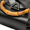 Gucci Large Calfskin Bamboo Drawstring Backpack Secondhand
