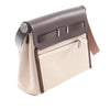 Hermès Military Toile and Vache Hunter Herbag Zip 20 Secondhand