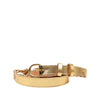 Louis Vuitton Metallic Calfskin Chain Belt Secondhand