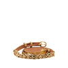 Louis Vuitton Metallic Calfskin Chain Belt Secondhand