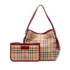Burberry Small Haymarket Check Coated Canvas Canterbury Tote Secondhand