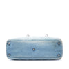 Dior Large Denim Cannage Acrylic Handles Lady Dior Secondhand