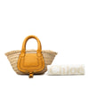 Chloé Mini Raffia Marcie Basket Satchel Secondhand