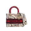 Dior DiorAmour Medium Embroidered Canvas Graffiti Lady D Lite Secondhand