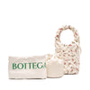 Bottega Veneta Small Floral Printed Leather Intrecciato Kalimero Bucket Bag Secondhand