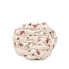 Bottega Veneta Small Floral Printed Leather Intrecciato Kalimero Bucket Bag Secondhand