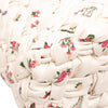 Bottega Veneta Small Floral Printed Leather Intrecciato Kalimero Bucket Bag Secondhand