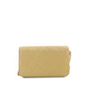 Chanel CC Quilted Lambskin Clutch With Chain Secondhand