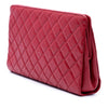 Chanel CC Quilted Caviar Frame Clutch Secondhand