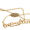 Louis Vuitton Gold Plated Nanogram Pendant Necklace Secondhand