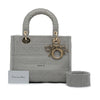 Secondhand Dior Medium Canvas Cannage Lady D Lite