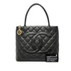 Chanel Caviar Medallion Tote Secondhand