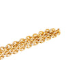 Chanel Gold Plated Leo Lion Sun Medallion Necklace Secondhand