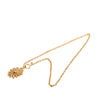 Chanel Gold Plated Leo Lion Sun Medallion Necklace Secondhand