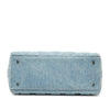 Dior Medium Denim Cannage Acrylic Handles Lady Dior Secondhand