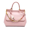 Dolce & Gabbana Small Leather Miss Sicily Satchel Secondhand