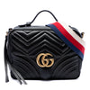 Gucci Small GG Marmont Matelasse Calfskin Top Handle Satchel Secondhand