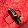 Gucci Small Calfskin Bamboo Daily Satchel Secondhand