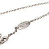 Louis Vuitton Silver Plated Essential V Supple Necklace Secondhand