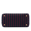 Prada Small Canvas Canapa Logo Stripes Tote Secondhand