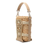 Dior Raffia and Leather Sahara Wicker Basket Bucket Bag Secondhand