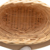 Dior Raffia and Leather Sahara Wicker Basket Bucket Bag Secondhand