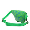 Secondhand Gucci Bicolor GG Embossed Perforated Calfskin Belt Bag