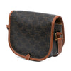 Celine Medium Triomphe Coated Canvas Folco Crossbody Secondhand
