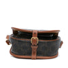 Celine Medium Triomphe Coated Canvas Folco Crossbody Secondhand