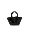 Balenciaga Faux Leather Bistro Basket Bag XXS Secondhand