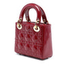 Dior Mini Patent Cannage Lady Dior Secondhand