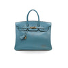 Secondhand Hermès Birkin 35 Blue Jean Chevre - '00s