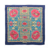 Hermès Carré 90 "LA PRESENTATION" Silk handkerchief in Navy Blue Secondhand
