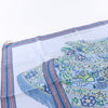 Hermès Carré 90 "Selle des Steppes" 100% Silk Scarf in Blue Secondhand