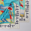 Hermès Carré 90 "En Course" Silk handkerchief in Blue Secondhand